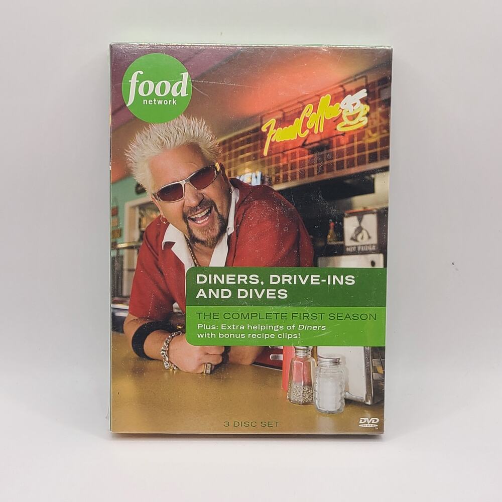 Diners, Drive-Ins and Dives - The Complete First Season (DVD, 2008)